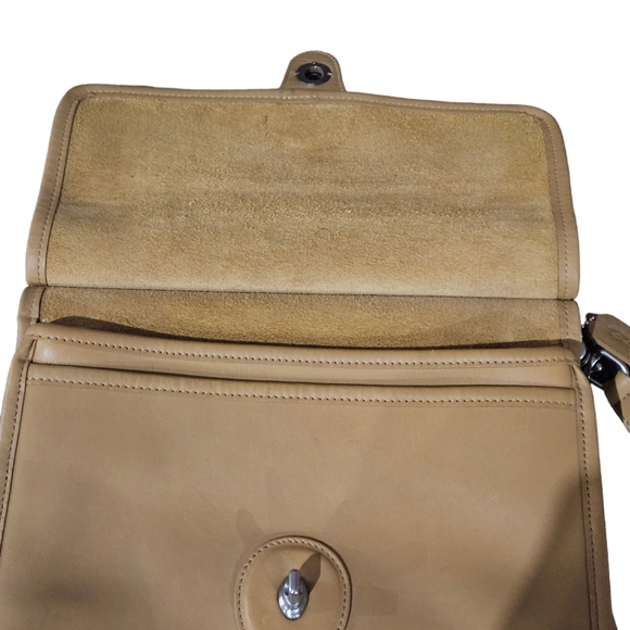 26 Coach Willis Bag Vintage 90s #9927 Leather Crossbody Satchel - Picture 11 of 15